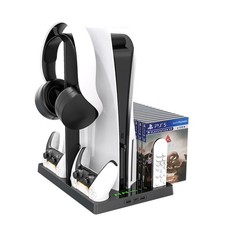Cooling Base Compatible For Ps5 Game Console Universal Multi-function Dock