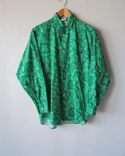 Vintage Naf Naf Bandana Print Shirt – Made in France