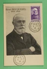 DR WHO 1946 FRANCE FDC BECQUEREL MAXIMUM CARD EXPO SLOGAN CANCEL R36717