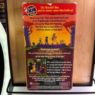 The Wacky Adventures of Ronald McDonald Scared Silly VHS 1998