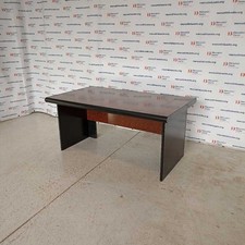 Grande Scrivania Vintage con Radica Italia Design Anni 70 Originale