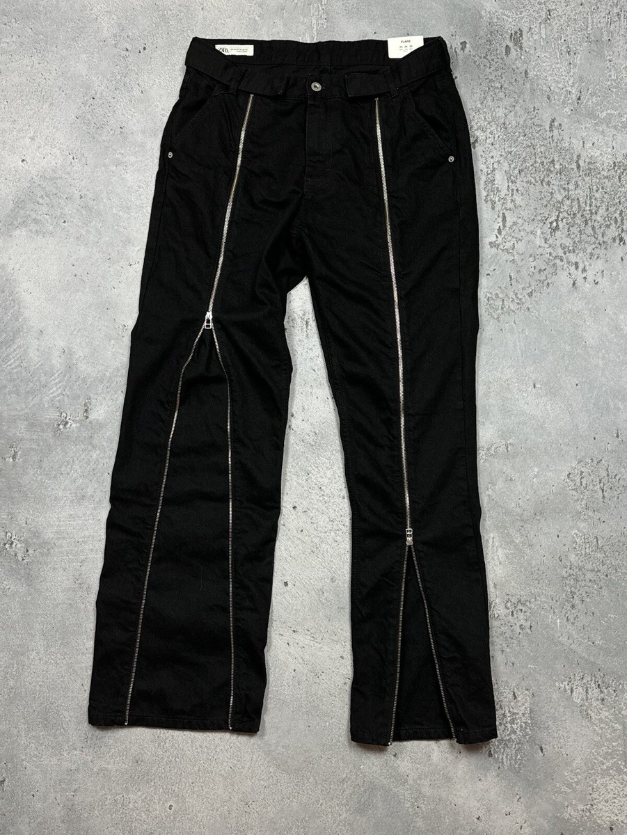 ZARA ブーツ　opium y2k y2k 厚底ニューロック調 光沢 エナメルブーツ ブラック opium