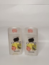 2 x Power Stick Deodorant Lemongrass Vanilla Aluminum Free Odor Protection 2.5oz