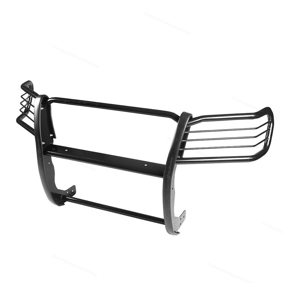 Steel Brush Grille Guard Reinforcement Black Fit For 20052014 Toyota