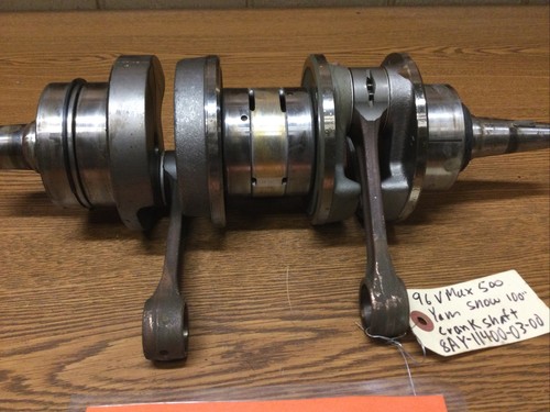 Crankshaft # 8AY-11400–03-00 Yamaha 1996 V Max 500 Snowmobile - Picture 3 of 12