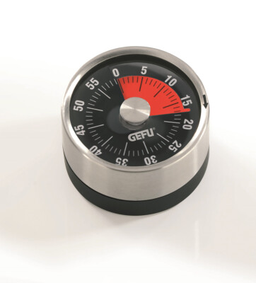 Timer OPTICO Edelstahl Eieruhr Küchentimer Kurzzeitmesser Magnetisch Magnet