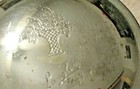 Vintage Cara Nome Skin & Tissue Cream Jar-empty-?milk glass — photo 4