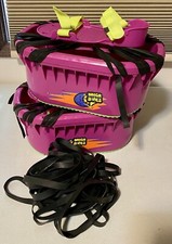 Vintage 90s Moon Shoes Big Time Toys Trampoline Shoes Purple