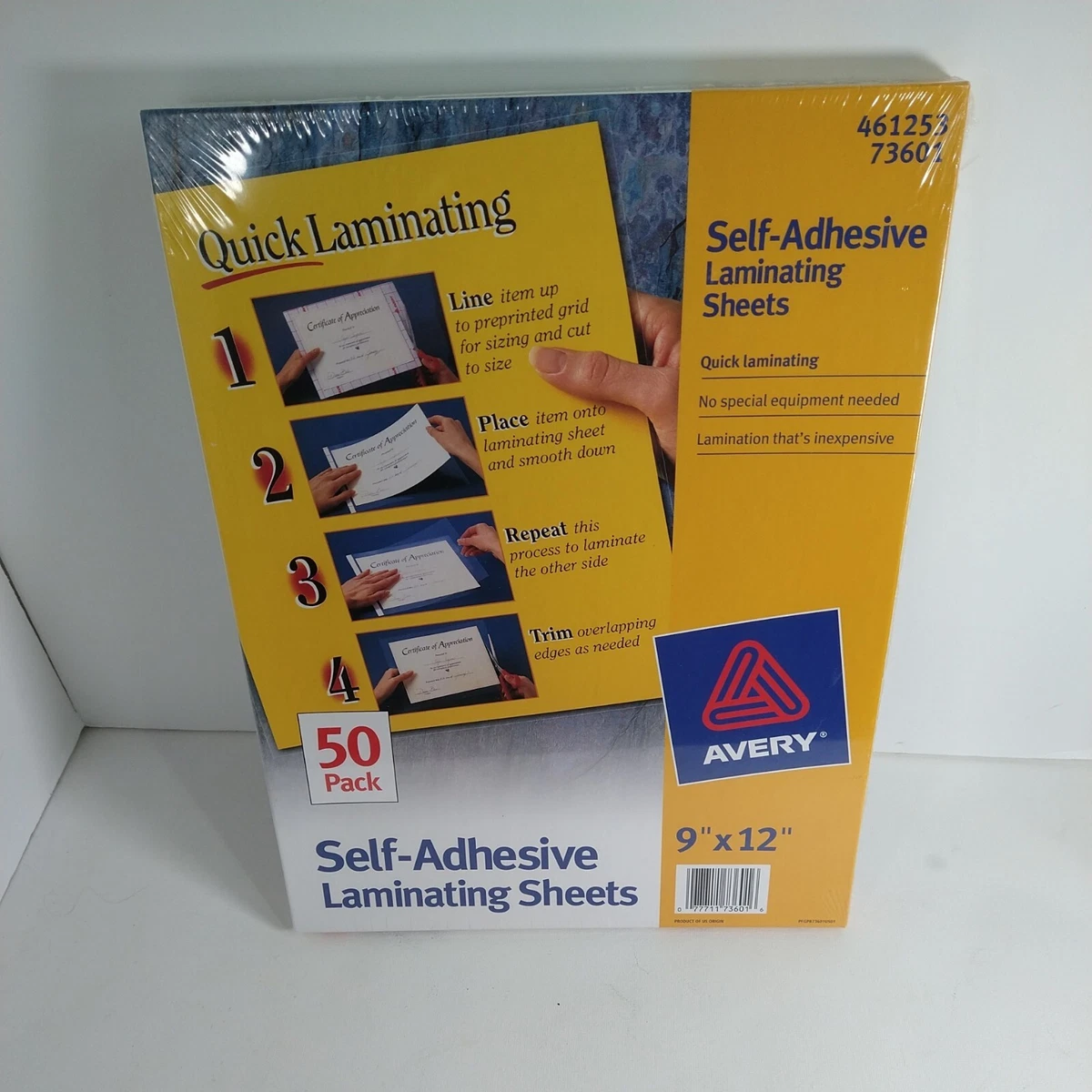Self Adhesive Laminating Sheets