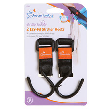 2Pcs Dreambaby Stroller Pram Shopping Bag Handbag Hook Hanger Clips Dream Baby