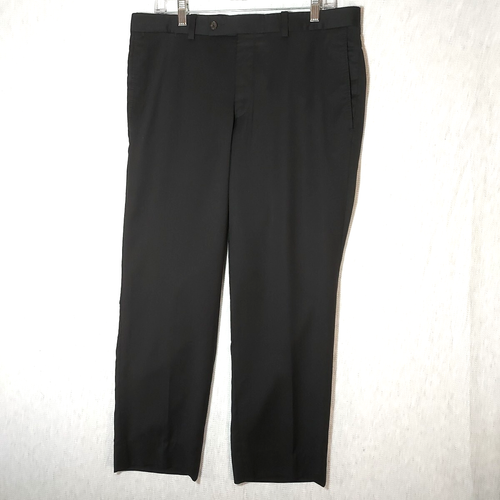 Ted Baker Jefferson 35 R (36 x 28) Wolle Anzughose Hose schwarz lesen für Herren