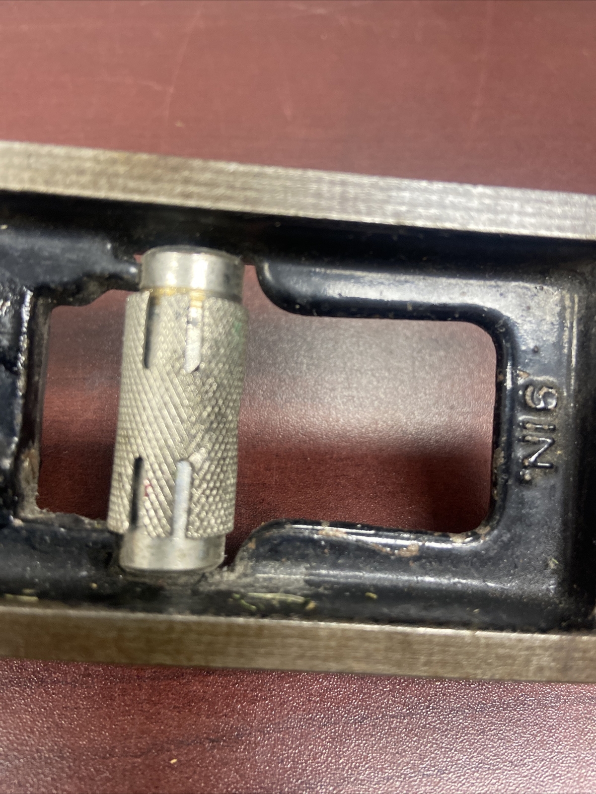 Vintage Stanley Cast Iron Level Machinist Leveling Tool 3 Bubble 9 Inch