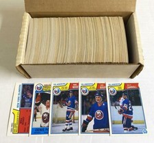 1983-84 O-Pee-Chee Hockey Hand Collated Set 1-396