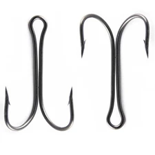 Double Fishing Hook Small Fly Tying Classic  High Carbon Steel Hook 100pcs 9908