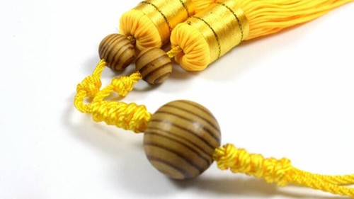 Tai Chi Sword Tassel Wood Bead For Matial Arts Sword Samurai Sword Katana 55cm - Picture 4 of 6