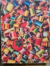 Springbok Puzzle Sew What? - 500PC - 100% Complete - Sewing Needle Thread Spools