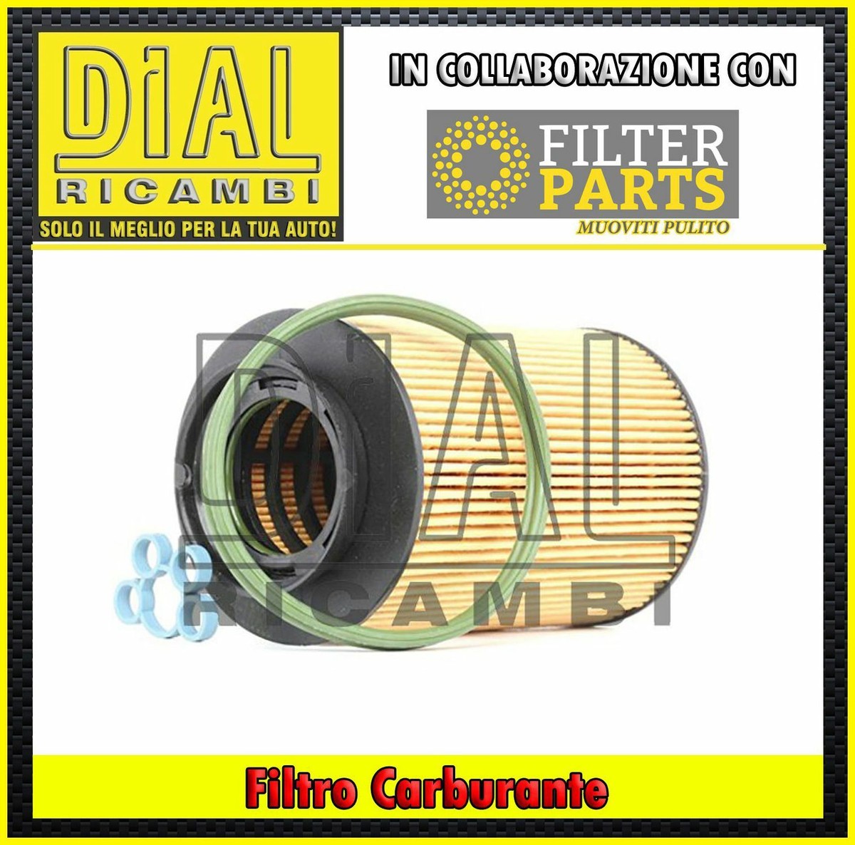 Kit Tagliando 4 Filtri Per VOLKSWAGEN TOURAN 2.0 TDI BKD/BMM 103kW/140CV - Con Liquido Lavavetri In Omaggio