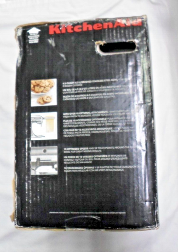 KITCHENAID K45SSOB 4.5Quart Classic Stand Mixer ONYX BLACK eBay