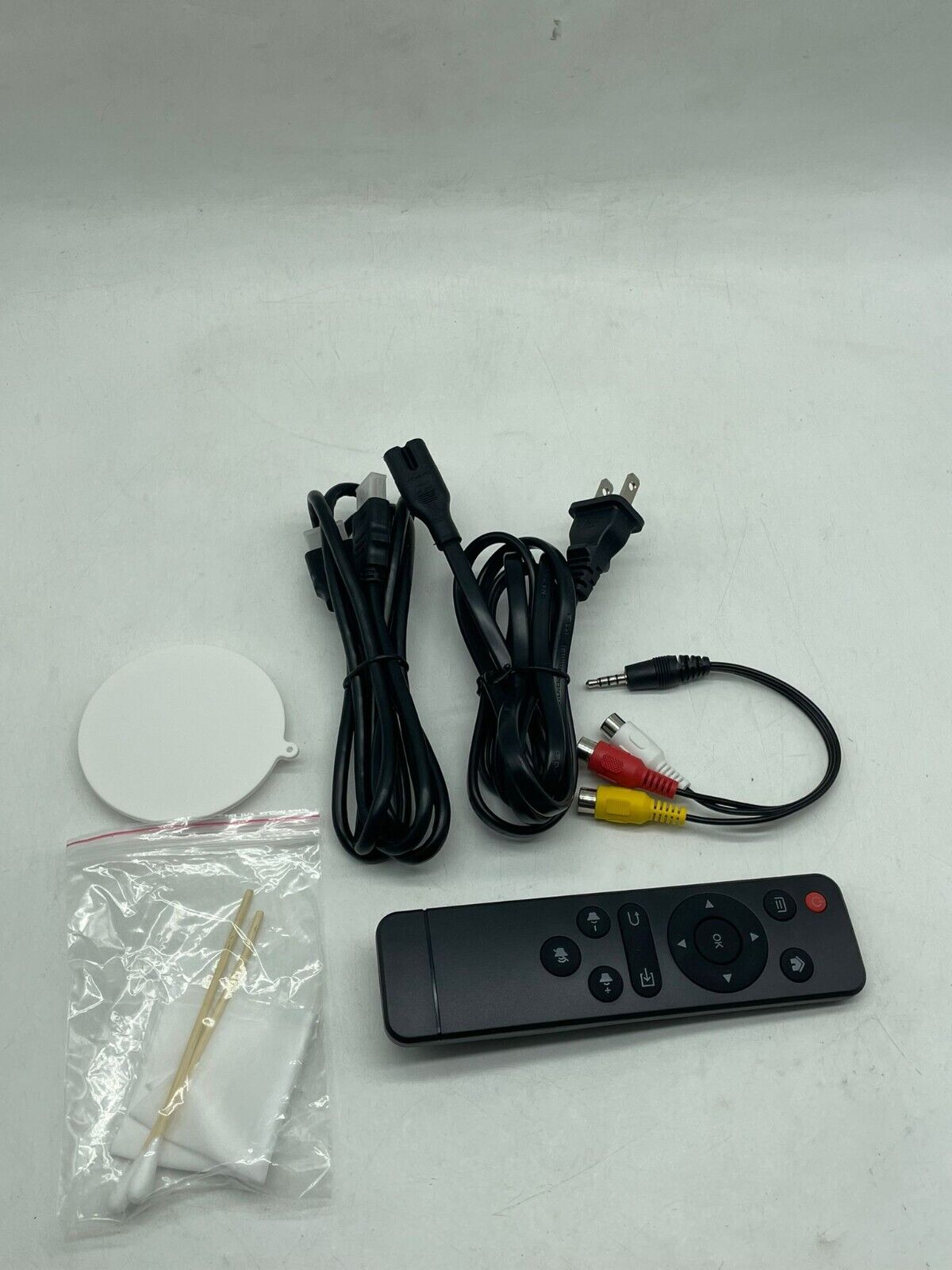 Mini Projector with WiFi and Bluetooth, 450ANSI 1080P FHD Home Movie Projector