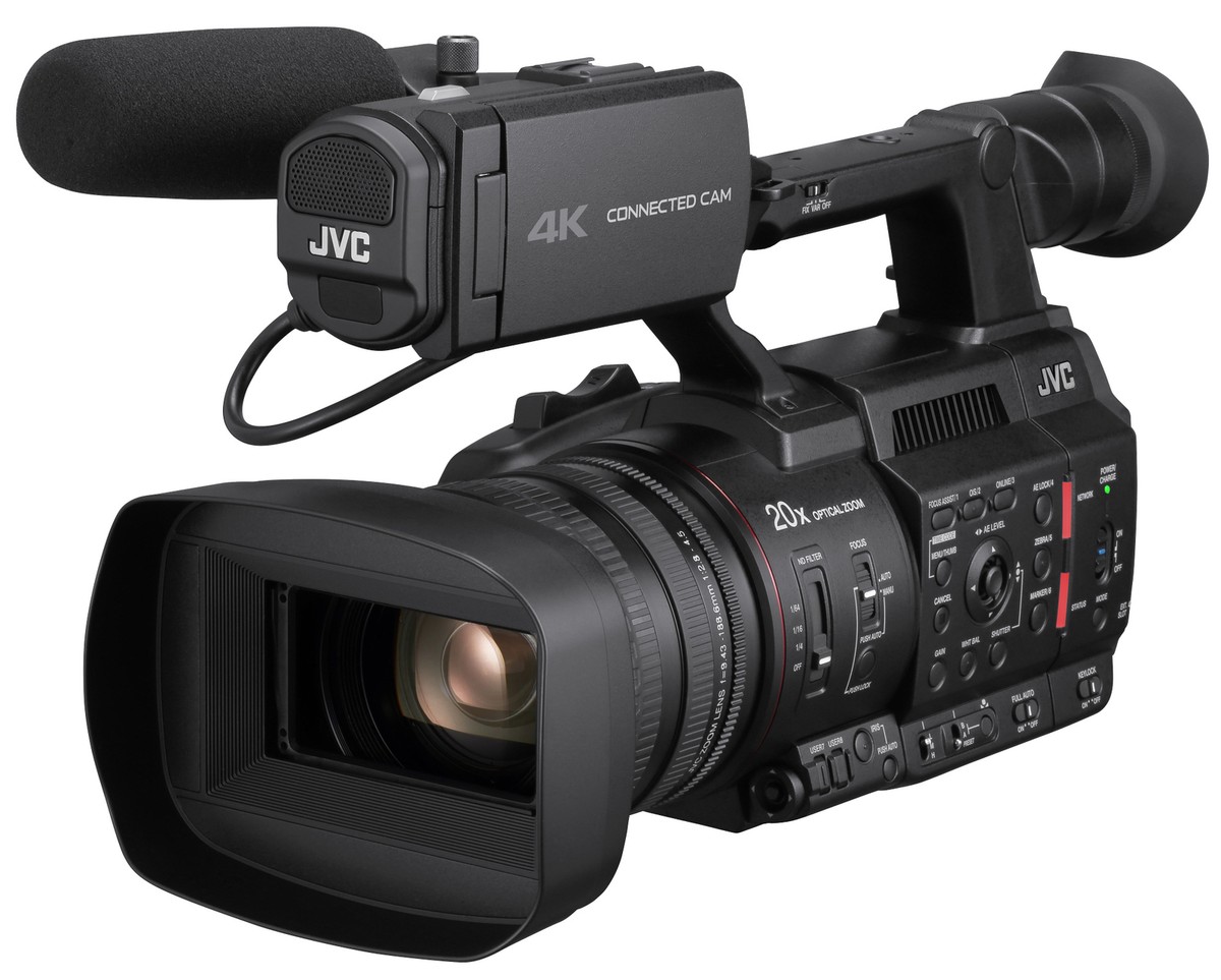 JVC 4Kビデオカメラ HC500 美品 JVC GY-HC500U 4K CAM UHD Handheld Camcorder with 20x Zoom Lens | eBay