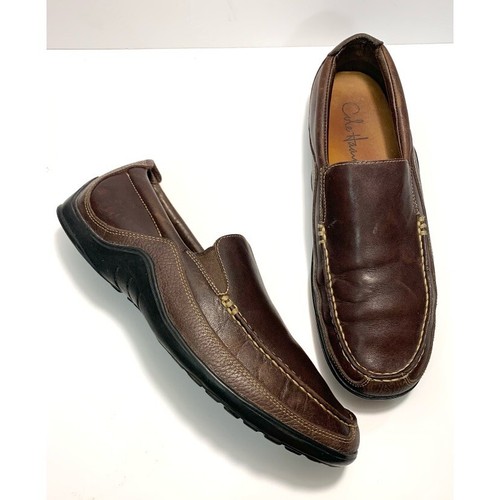 Vegan Leather Driving Loafers 