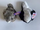 Puffkins lot of 2 plush: Odie the skunk & Nutty the squirrel with tags. — photo 2