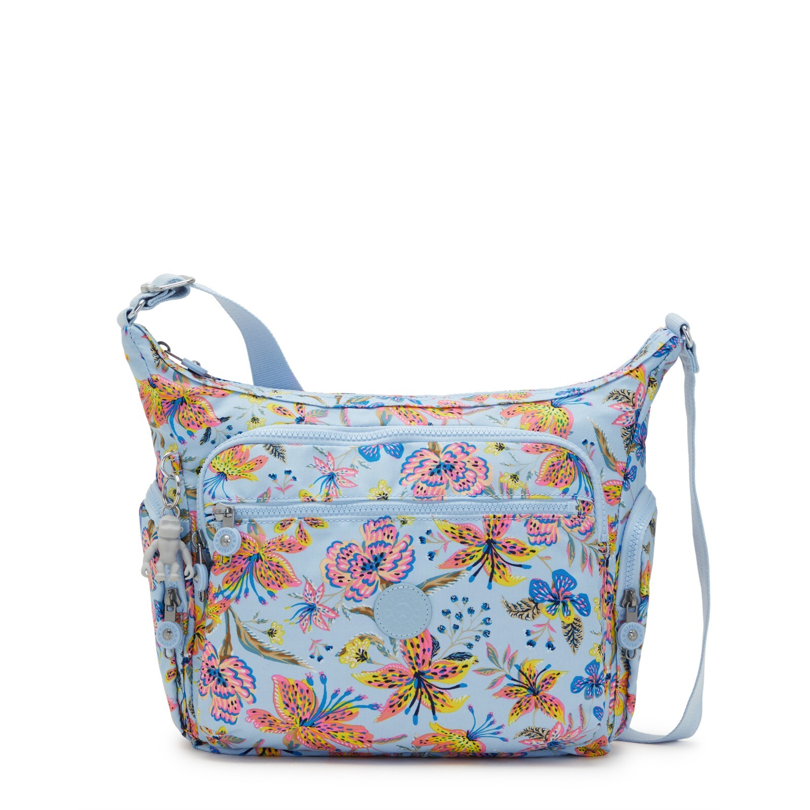 Kipling GABBIE Medium Shoulder Bag - Wild Flowers RRP £98