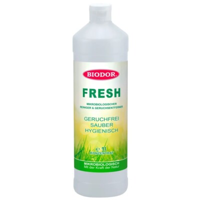 Biodor Fresh mikrobiologisch Reiniger Geruchsentferner Geruchfrei Hygiene 1 L