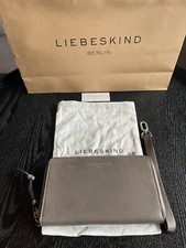 Liebeskind Geldbeutel Geldbörse grau NEU 