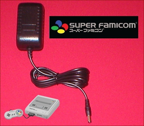AC Adapter Power Supply Cord for Japanese Nintendo SFC Super