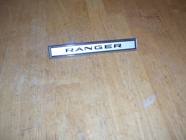 Ford truck Ranger XLT glove box emblem 1970 1971 1972 F100 F250 for ...