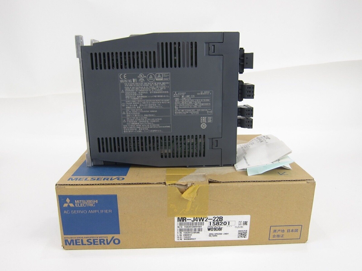New Mitsubishi MR-J4W2-22B AC Servo Drive Amplifier