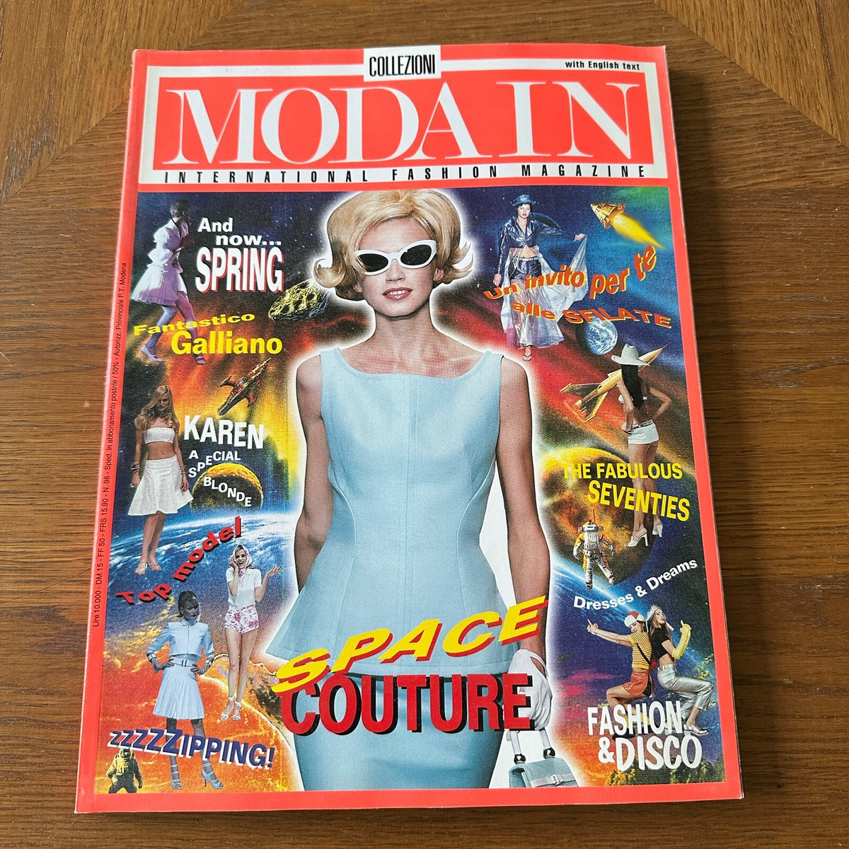 VINTAGE 1990s Italian MODA IN Collezioni International Fashion