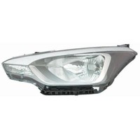 Halogen Scheinwerfer Rechts H4 Schwarz FüR Hyundai I20 Coupe Inklusive Lampen