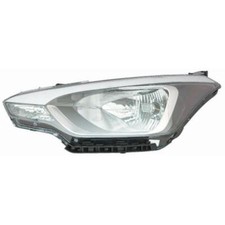 Halogen Scheinwerfer rechts H4 schwarz für Hyundai i20 Coupe inklusive Lampen