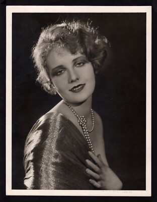 RADIANT GLAMOROUS DECO ERA ANITA PAGE PEARLS RUTH HARRIET LOUISE 10x13 MGM PHOTO