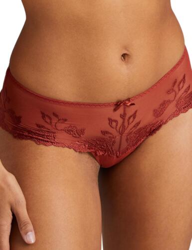Aubade Softessence St Tropez Brief Knickers TM70 Luxury Lingerie Terracotta - Picture 1 of 6