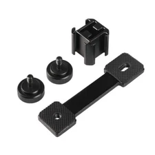 Three Headed Hot Shoe Mount Bracket Holder Stand for Camera Accessories
