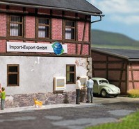 Busch 7919 Raucherecke Action Set Spur HO 1:87