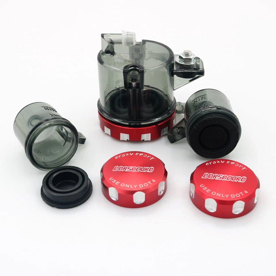 Tanque de aceite de depósito de líquido de frenos para motor Aprilia Caponord SMV 1200 Dorsoduro 120 Foto 2 de 4