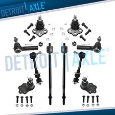 Rwd Front Lower Ball Joints Tie Rod Ends Sway Bars Kit For Dodge Durango Dakota
