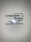 Vintage Laurie Gates Los Angeles Potteries Holly Ribbons Berries Pitcher Xmas — photo 7