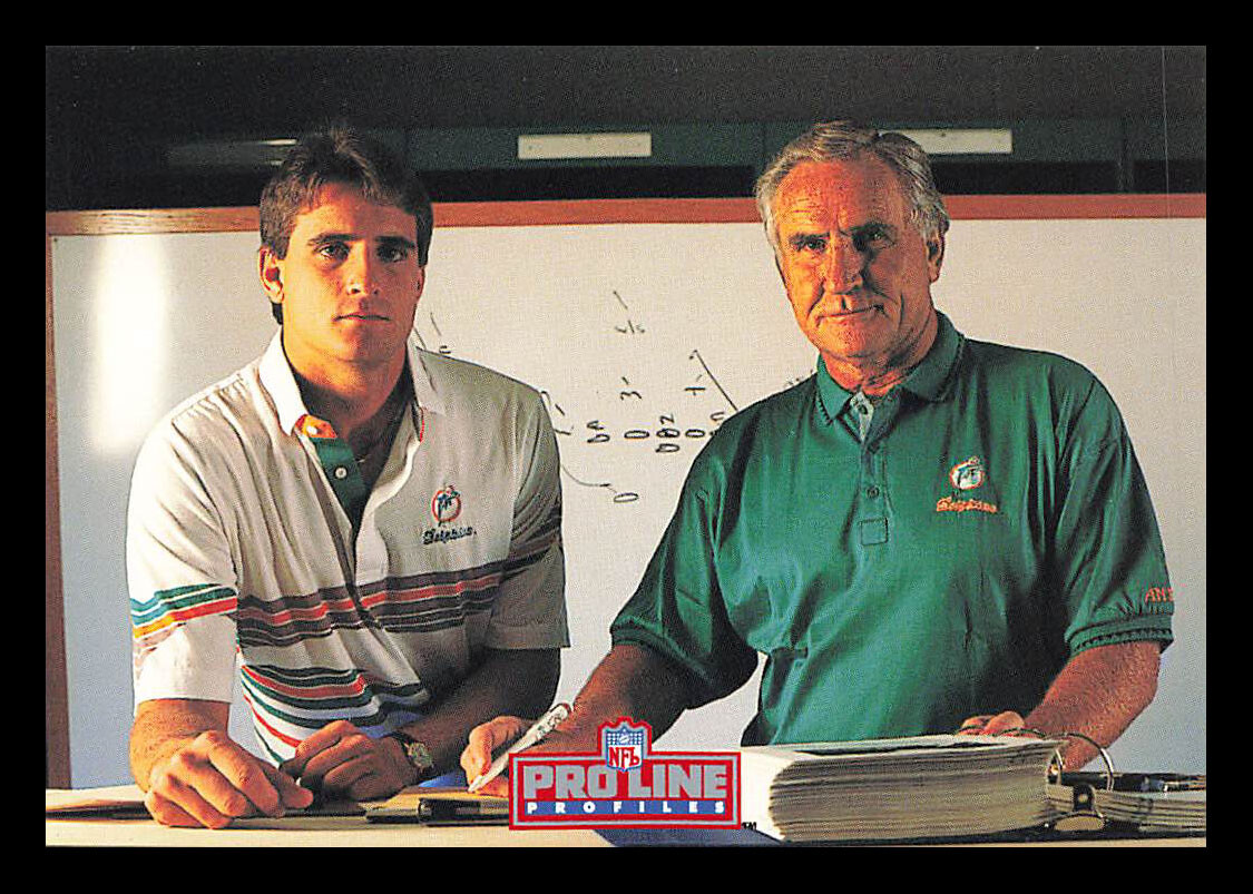 Don Shula #121 1992 Pro Line Profiles Miami Dolphins