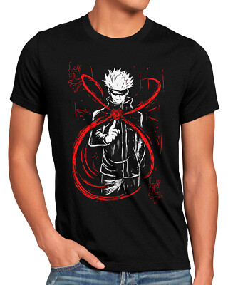 Fly Satoru Herren T-Shirt kaisen japan manga