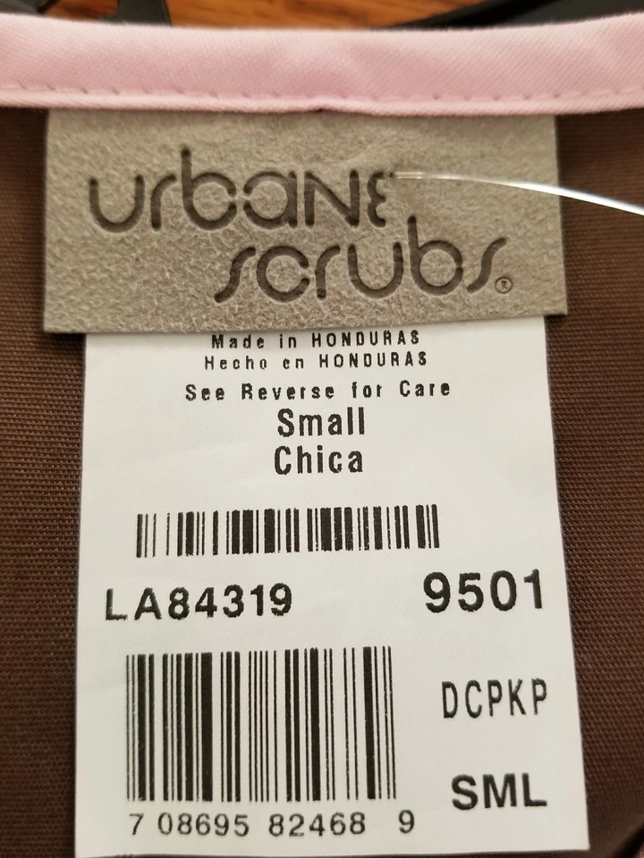 Blusa Médica URBANE NUEVA CON ETIQUETAS, Estilo 9501, Talla Pequeña Foto 4 de 4