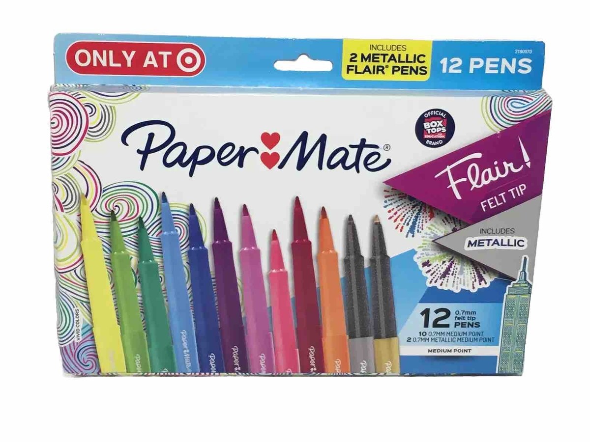 Paper Mate 12ct Flair Pen Promo Pack