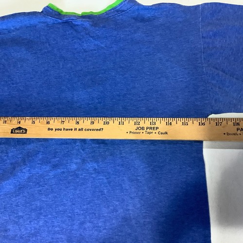 Youth Vintage Gizmo Surfing Single Stitch T Shirt Blue NO SIZE TAG SEE PICS - Picture 6 of 7
