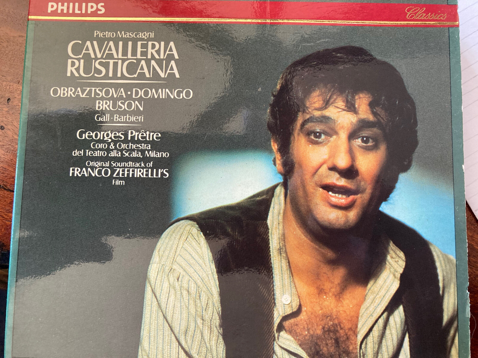 Rusticino Mascagni: Cavalleria Rusticana CD1 by Plácido Domingo/Renata Scotto ...