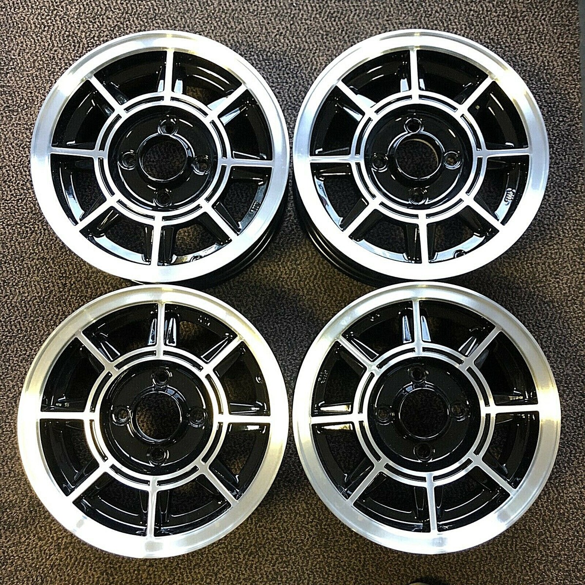 SET(4) Old School Japanese DUNLOP TOPY wheels R14X5.5J 4X114