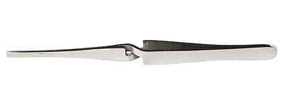 Excel Tools Stainless Steel Tweezers 6-1/2in Large Self Closing, Carded 30414